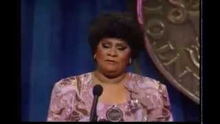 Ruth Brown wins 1989 Tony Award for Best Actress in a Musical [upl. by Atterg]