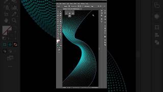 Unleash the power of blend option in illustrator illustratortutorial illustratortricks [upl. by Ynaiffit]