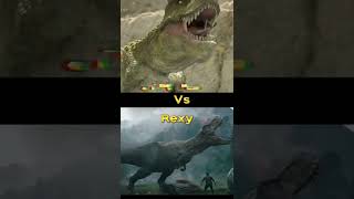 Speckles the tarbosaurus vs rexy [upl. by Noxin333]