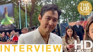 Lee Jung Jae interview on The Acolyte at London premiere [upl. by Giorgi722]