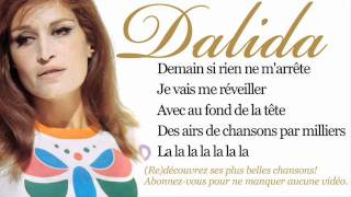 Dalida  Je pars  Paroles Lyrics [upl. by Welch]