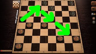 Best Satisfying Capture in Checkers [upl. by Cormick]