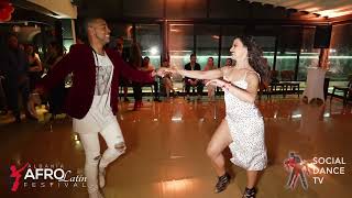 Gaby amp Myrto  Social dancing  Albania Afro Latin Festival 2023 [upl. by Hadias]