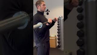 EZ bar reverse bicep curl [upl. by Enenaj]