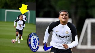 Kendry Paez SHOCKS Pochettino And Chelsea Stars On His First Training [upl. by Atined997]