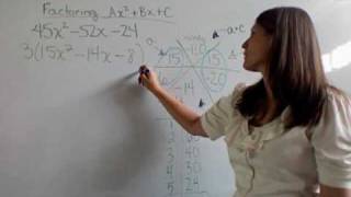 Kimmel Asterisk Method for Factoring Quadratic Trinomials [upl. by Steve]