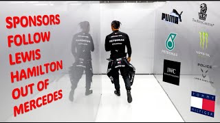 Mercedes BRAND plummets as SPONSORS exiting with Lewis Hamilton leave Toto flapping at Mexico GP [upl. by Arodnap54]