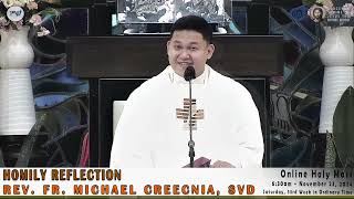 Homily Reflection of Rev Fr Michael Creencia SVD [upl. by Nirmak]