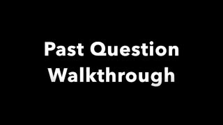 Past Question Walkthrough  Enthalpy Changes 1 [upl. by Fleda]