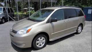 Short Takes 2004 Toyota Sienna LE Start Up Engine Full Tour [upl. by Brozak]