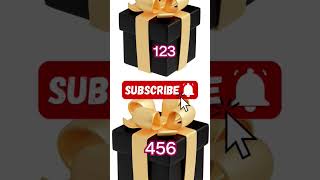 Choose Your Gift 🎁 123 vs 456 Gift Glimpse [upl. by Ayor998]