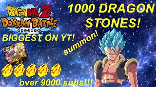 1000 DRAGON STONES SUMMONS DBZ Dokkan Battle CRAZY PULLS [upl. by Ramberg]