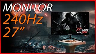 MONITOR GAMER  27 240hz  RISE MODE  RMMOG27C2402KB [upl. by Anila]