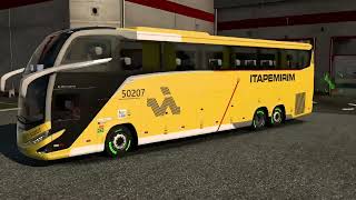 Bus Itapemirim EURO TRUCK SIMULATOR 2 150 MAP EAA BOLIVIA BUS G8 [upl. by Kciredorb]