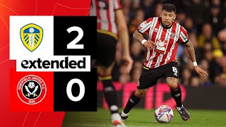 Leeds United 20 Sheffield United  Extended EFL Championship highlights [upl. by Agatha569]