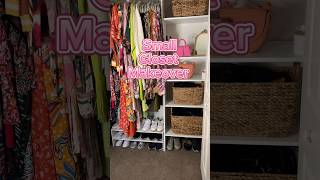 DIY Small Closet Makeover  Budget Friendly homedecor diy closetmakeover [upl. by Cloris650]