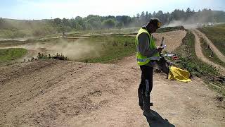 Cardenden Motocross track Highlights 4 [upl. by Errot]