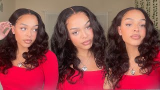 Glueless Body Wave Wig Install  Remy Forte Hair [upl. by Yanetruoc]