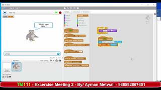 TM111 Meeting 2 Exercise [upl. by Ciapas]