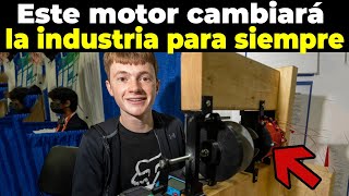 Este niño de 17 años construyó el MOTOR eléctrico más avanzado del MUNDO [upl. by Leoni]