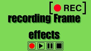 recording green screen Camera rolling greencreen freefootage animation [upl. by Nerdna753]