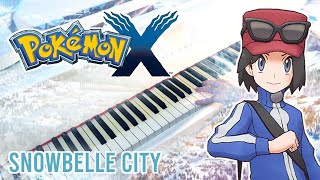 Snowbelle City POKÉMON X amp Y  Piano cover 2024 ver [upl. by Youngran790]