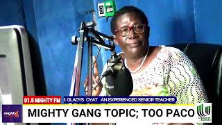 An experienced senior teacher Canon Dr Gladys Oyat was on Mighty gang on the topic Too Paco [upl. by Birchard]