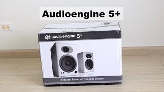 Audioengine A5 Wireless Bookshelf Speakers Unboxing [upl. by Edmea]