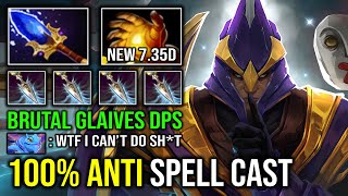 NEW 735d Patch First Item Midas Solo Mid Silencer 100 Anti Spell Caster Max Glaives Dota 2 [upl. by Otina534]