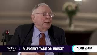 Charlie Munger on Brexit [upl. by Gnov355]