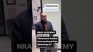 Interventional Cancer Pain Specialist reviews the NRAP Academys Ultrasound Injection Course [upl. by Roeser]