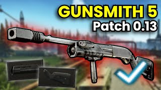 Gunsmith Part 5 M870 Shotgun Patch 013 Guide  Escape From Tarkov [upl. by Ahseyd321]