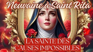 NEUVAINE À SAINTE RITA🌹SAINTE DES CAUSES IMPOSSIBLES [upl. by Aneger]