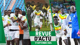 REV DACTU 16 septembre  QCan U20  le sénégal domine le Mali CHAN 2025  Tirage CAN beach soccer [upl. by Atiuqet426]