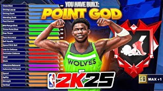 BEST GameBreaking ISO Guard Build in NBA 2K25 [upl. by Alocin928]