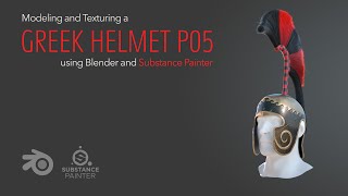 Modeling and Texturing an Ancient Greek Helmet 05  UVs [upl. by Elleoj]