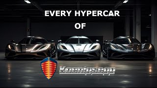 Every hypercar of koenigsegg I Part 2 [upl. by Lyrad]