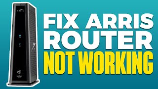 Arris Router Not Working FIX [upl. by Atineb]