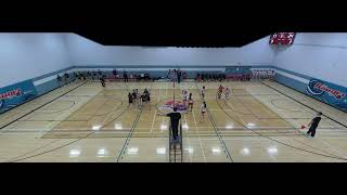 Université de SaintBoniface vs Assiniboine Community College Womens Volleyball Dec 2 2023 [upl. by Sanbo154]