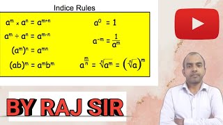 icse board class 9 indices part 3 [upl. by Sirrad825]