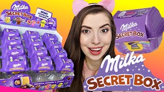 NOWE MILKA SECRET BOX KOSMICZNE FIGURKI Cały Karton [upl. by Bendicta]