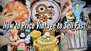 Expert Pricing Tips Revealed  Get the Most Money Reselling Antiques amp Vintage [upl. by Ahsuatal18]