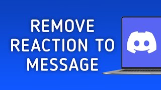 How To Remove A Reaction To A Message on Discord On PC New Update [upl. by Hermann]