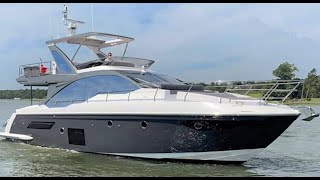 Yacht Tour  Azimut 50 Flybridge 2021  £12 million [upl. by Ttam190]