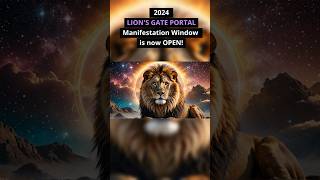 🦁 The 2024 Lion’s Gate Portal Is Open lionsgateportal manifestyourdreams 888 [upl. by Ileak494]