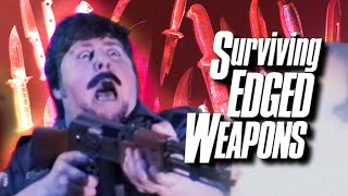 Surviving Edged Weapons  JonTron [upl. by Arem765]