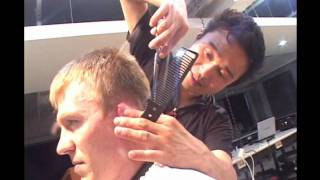 How to do Shortlayered haircut for a guy [upl. by Nnaxor]