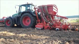 Wintergerste sähen mit Fendt vario 716 [upl. by Birk293]