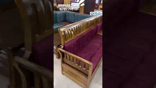 Wooden corner sofa collectionEMI Available zero downpayment 9787719191 furniture sofa shopping [upl. by Ahsiloc]