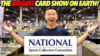 THE 2023 NATIONAL IS HERE TOURING THE FLOOR OF THE WORLDS BIGGEST CARD SHOW 😮🔥 [upl. by Files214]